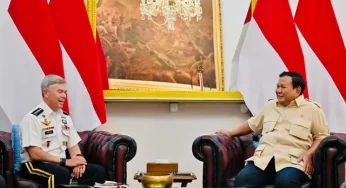 Prabowo Terima Medali Kehormatan dari Militer AS