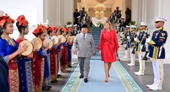 Simbol Persahabatan, Prabowo–Ratu Maxima Tukar Cendera Mata