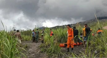 Tim SAR Cari 2 WNA Hilang Usai Erupsi Gunung Dukono