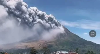 Gunung Sinabung Siaga, Ratusan Warga Karo Mengungsi